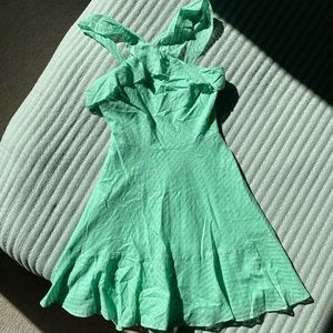 Banana Republic petite cotton mini dress